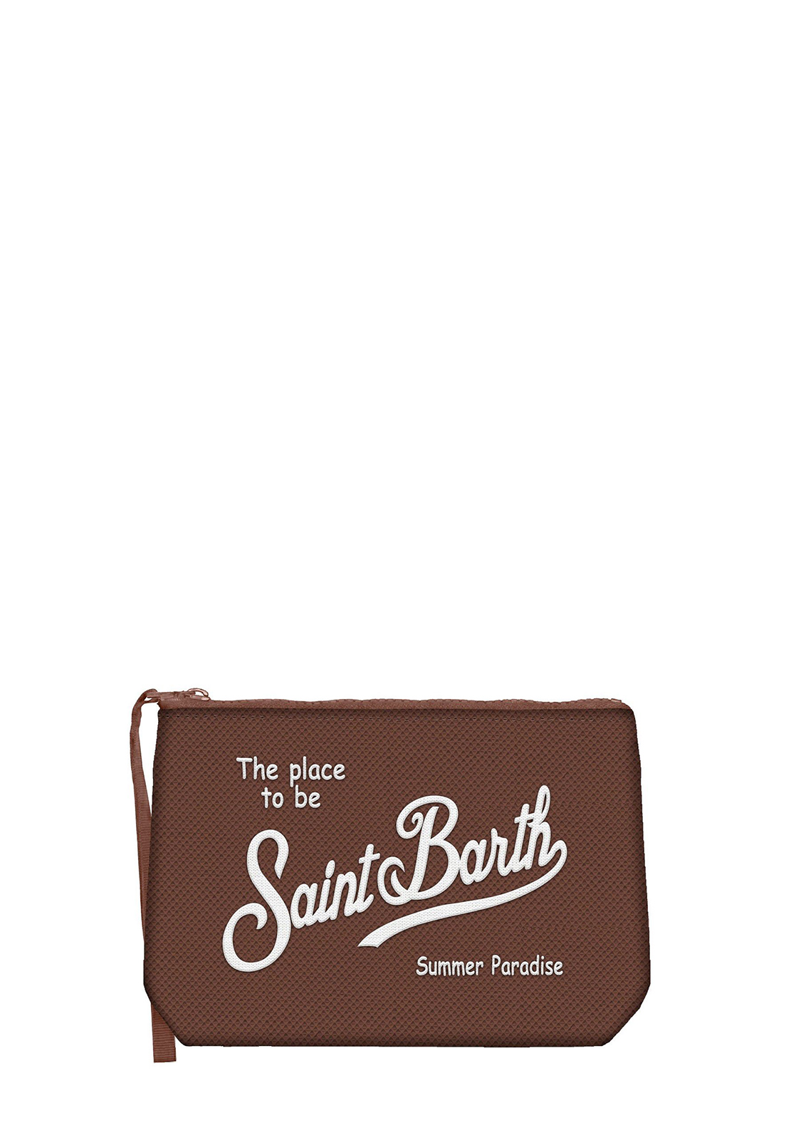 SAINT BARTH POCHETTE ALINE IN PIQUET TINTA UNITA