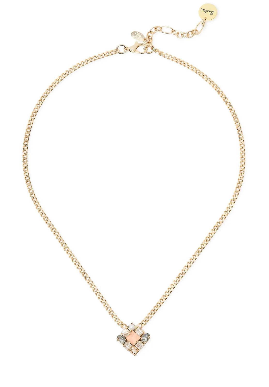 SODINI COLLANA CORTA CHARM CRISTALLI HERA