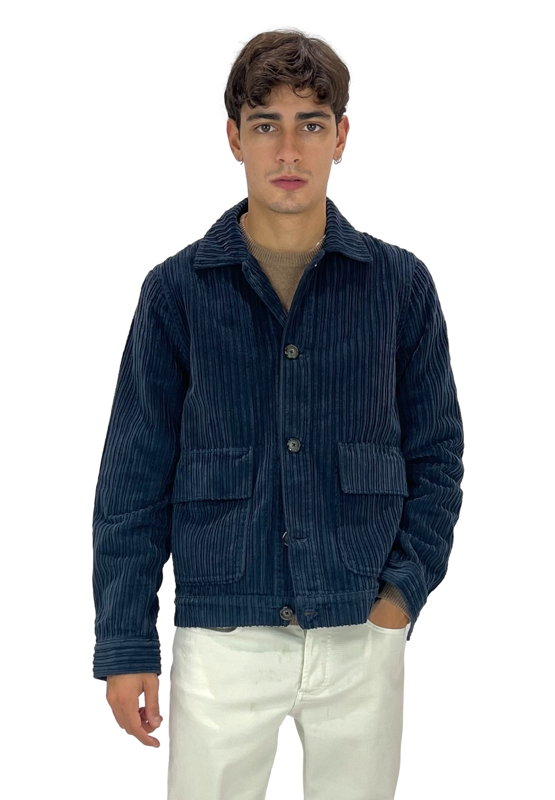 MASTRICAMICIAI OVERSHIRT VELLUTO ROCCIATORE