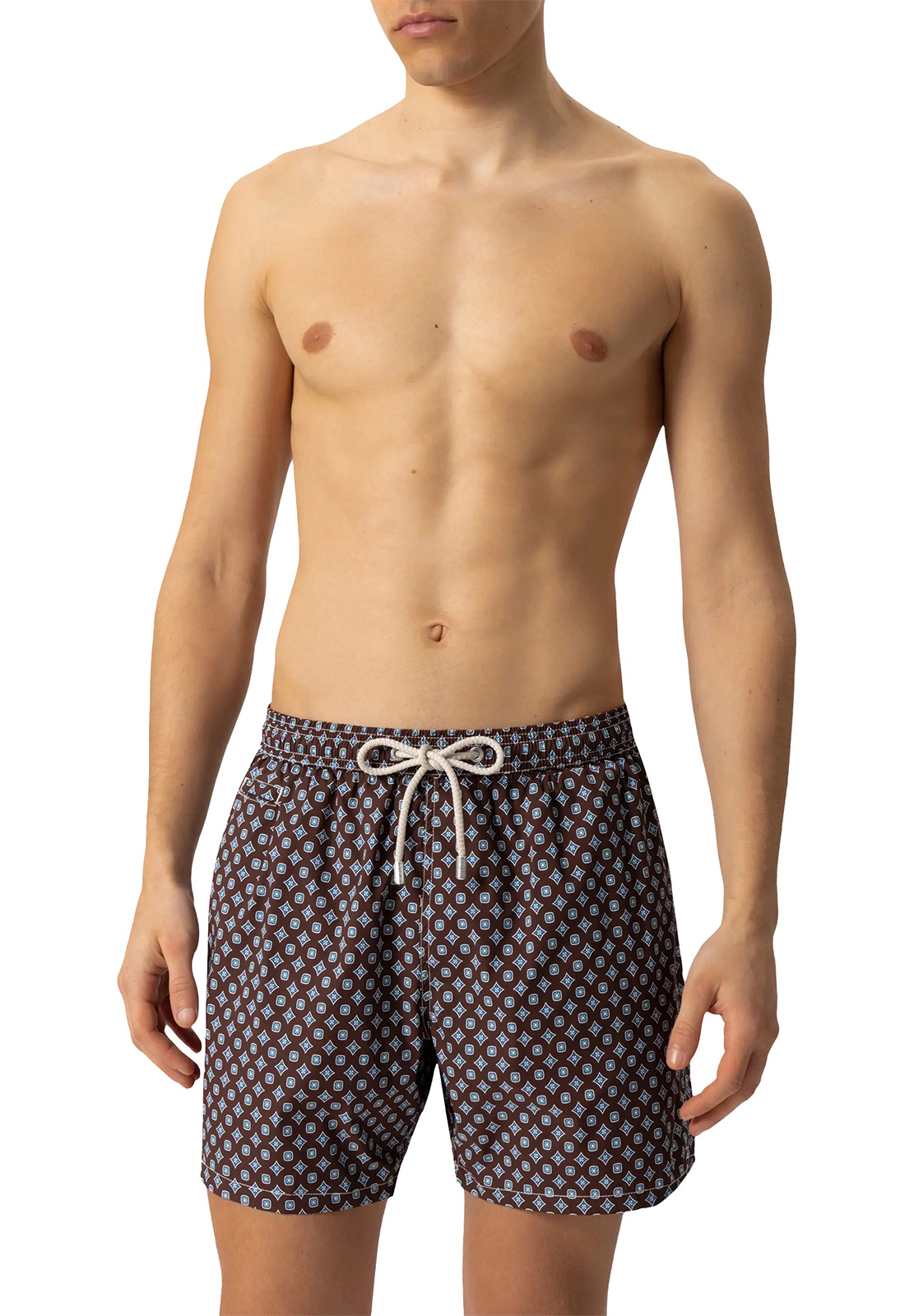 SAINT BARTH COSTUME STRETCH STAMPA GEOMETRICA