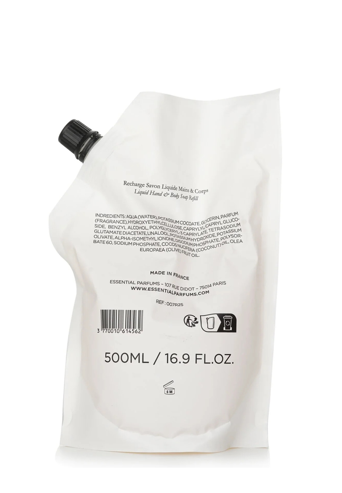 ESSENTIAL PARFUMS RIC. BOIS IMPERIAL SAPONE LIQUIDO 500ML