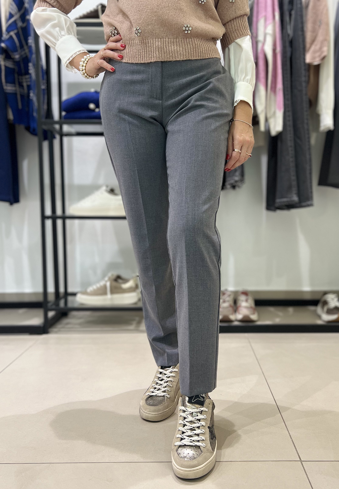 HAVEONE PANTALONE SIGARETTA
