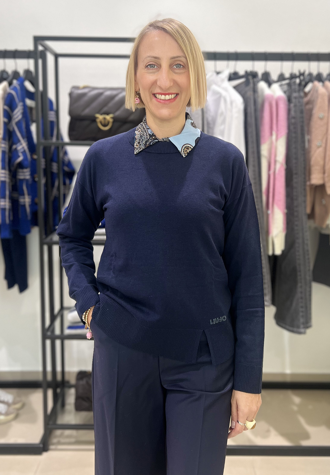 LIU JO MAGLIA GIROCOLLO