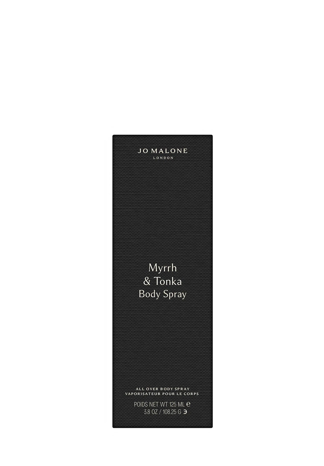 JO MALONE MYRRH &TONKA ALL OVER BODY SPRAY 125ML