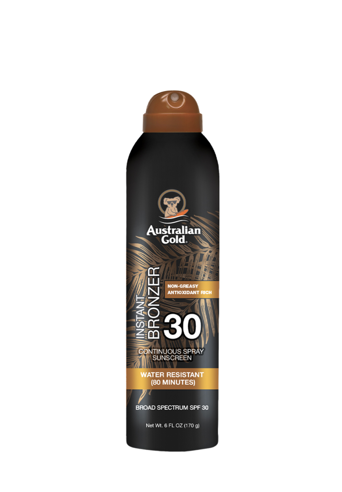 AUSTRALIAN GOLD INSTANT BRONZER SPF30 SPRAY 177G