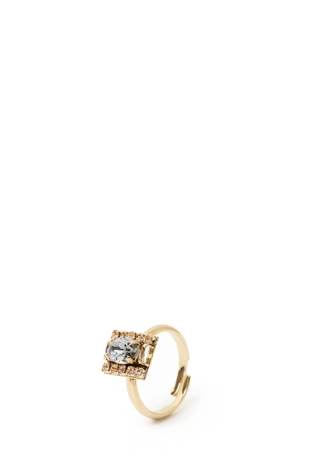 SODINI ANELLO CRISTALLO OVALE HERA