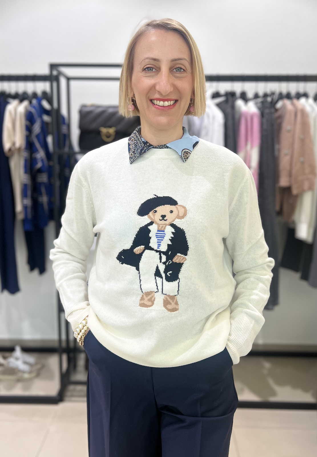 MOTEL MAGLIA CON ORSO