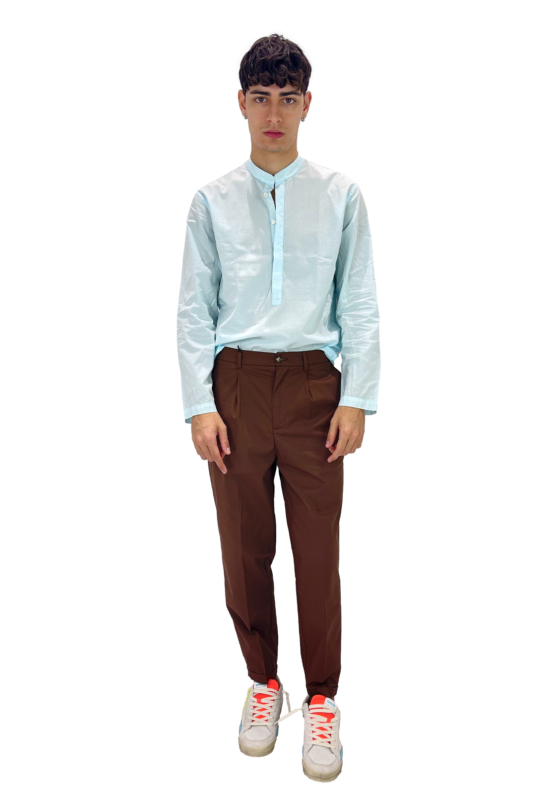 BAGUTTA POLO CAMICIA COLLO COREANA