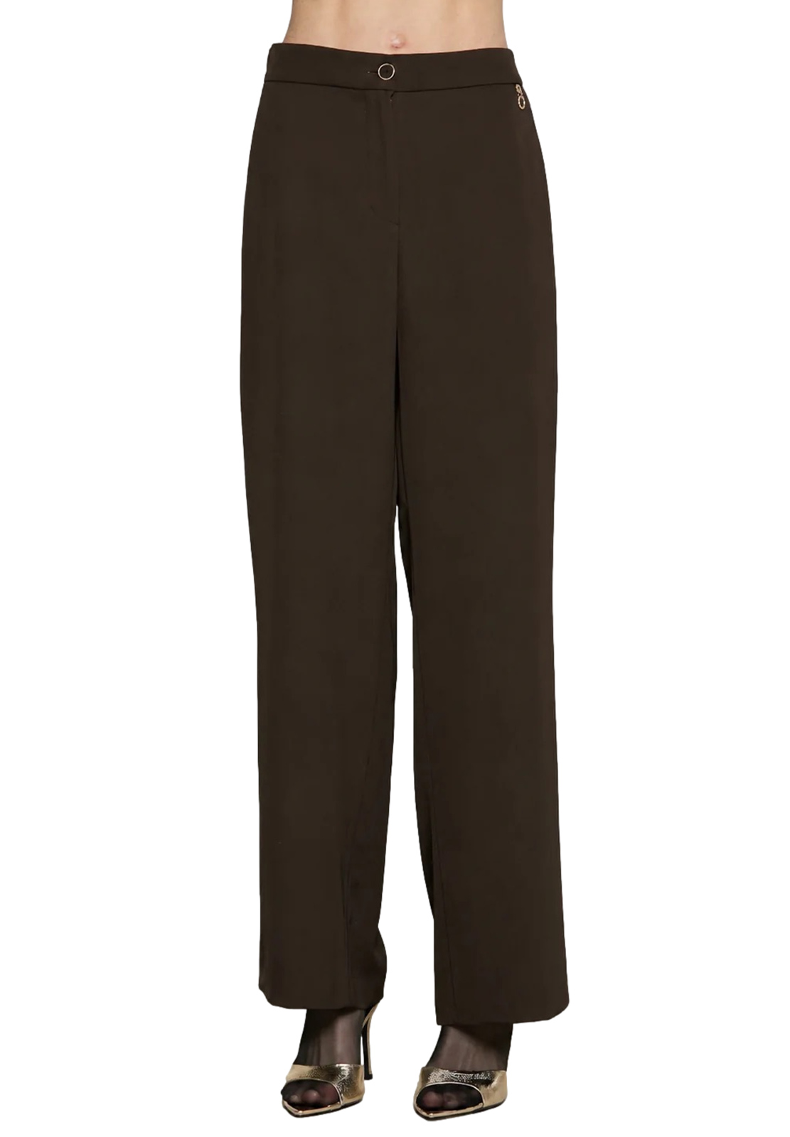 RELISH PANTALONE CASTELLA VITA ALTA CON ELASTICO