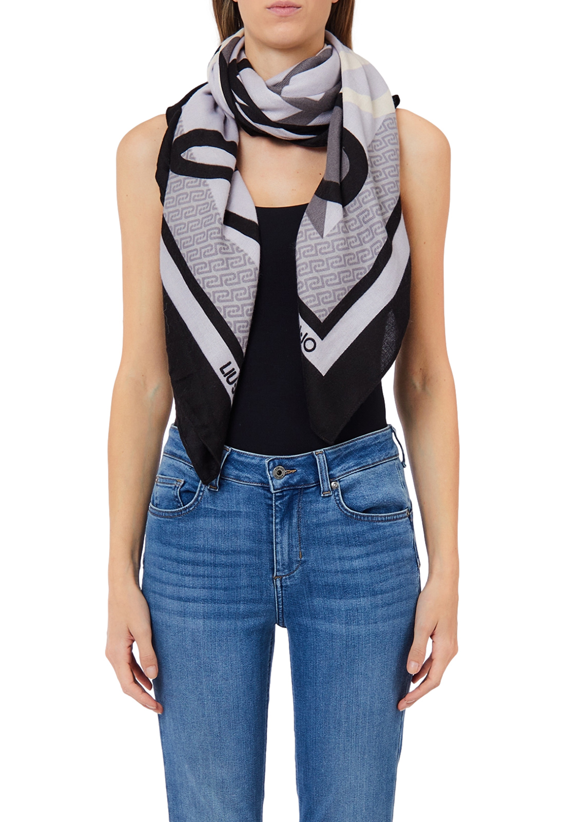 LIU JO FOULARD CON LOGO