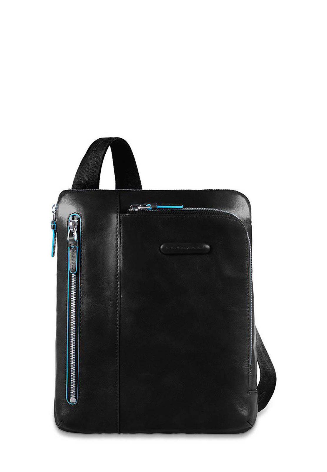 PIQUADRO BLUE SQUARE TRACOLLA PELLE