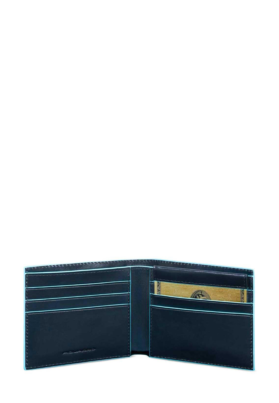 PIQUADRO BLUE SQUARE PORTAFOGLI CON P.DOCUMENTI RIMOVIBILE