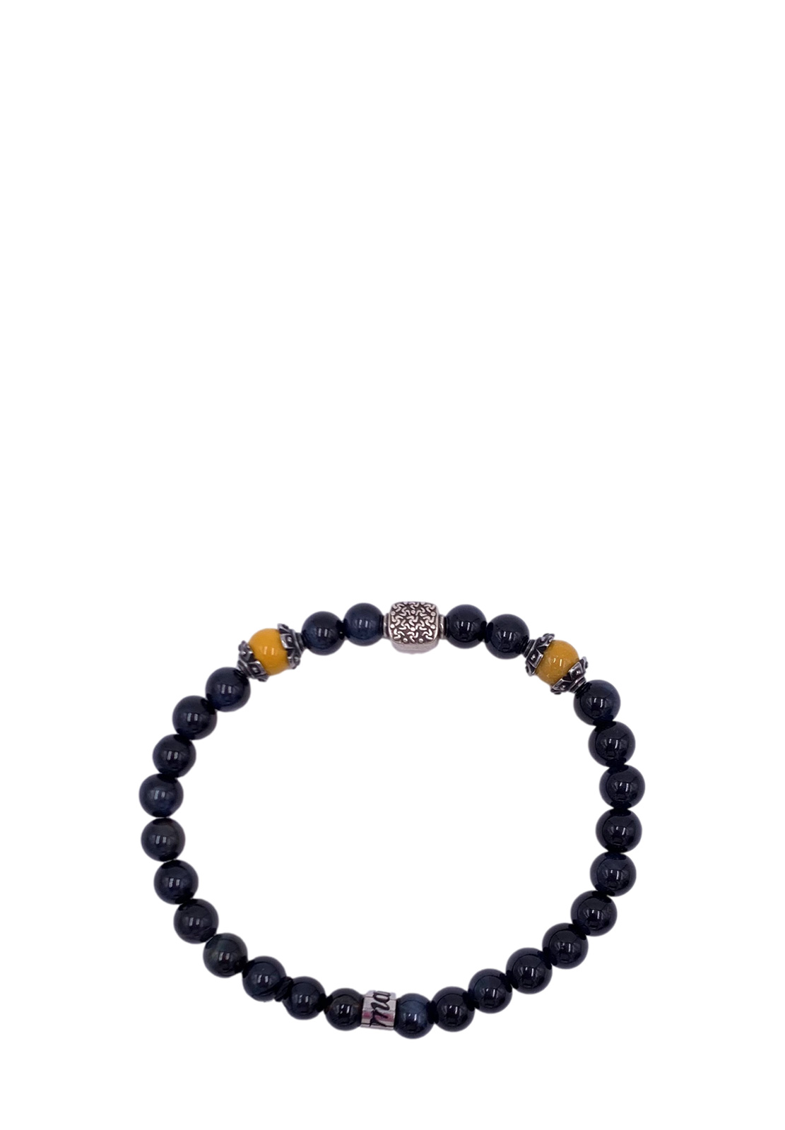 MANCINO BRACCIALE ELASTICO PIETRE NATURALI 6MM