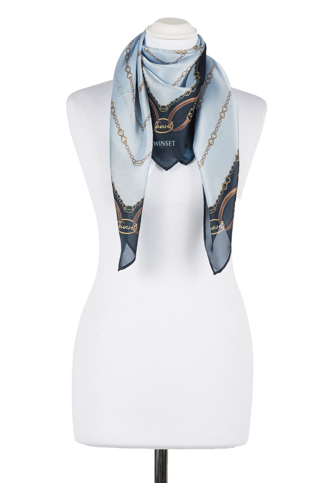 TWINSET FOULARD STAMPA CATENA