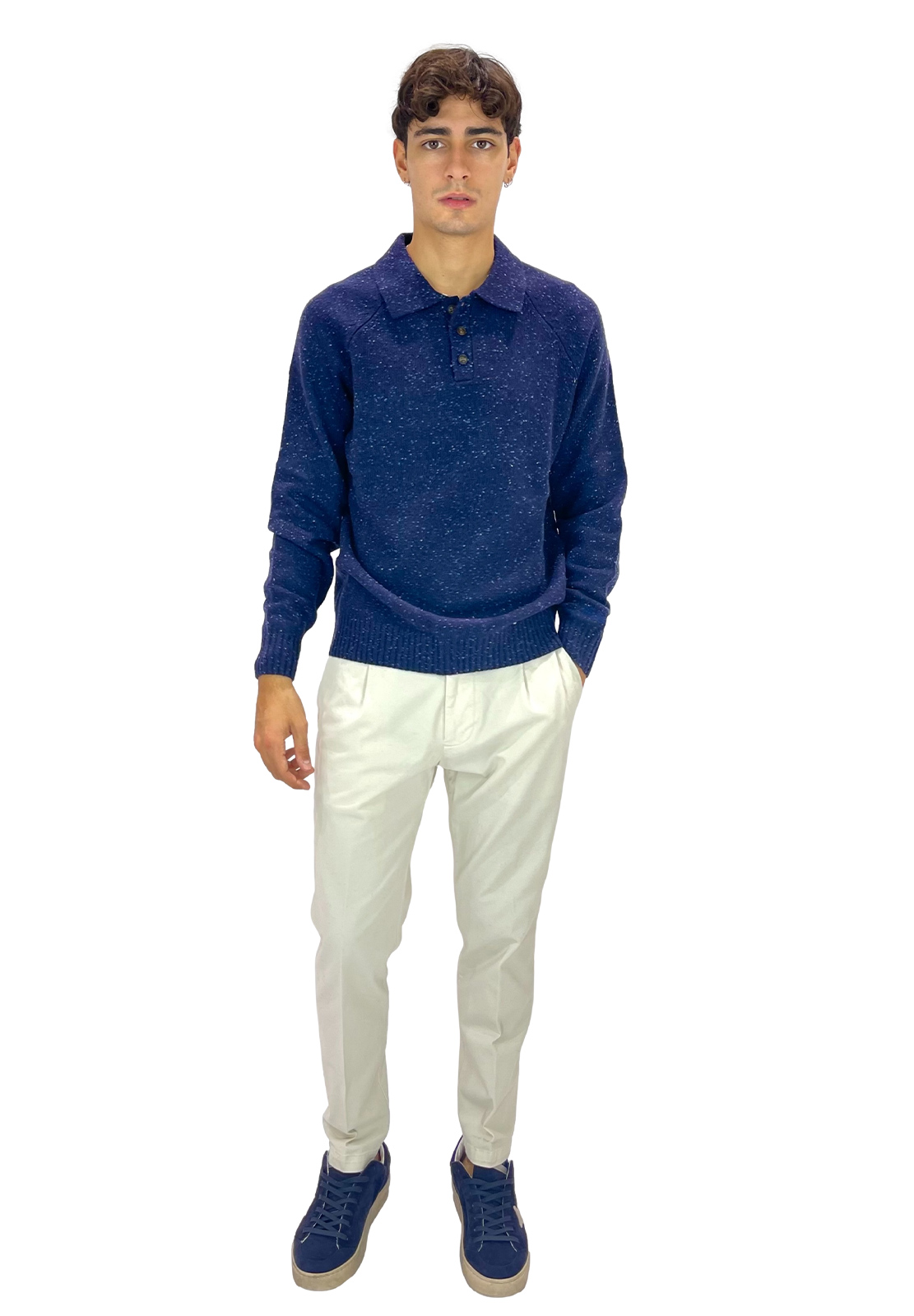 SAINT BARTH POLO CON BOTTONI