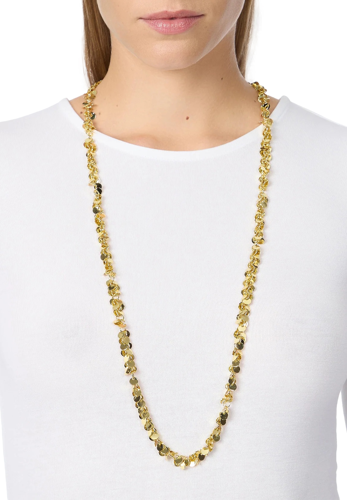 SODINI COLLANA LUNGA PAILLETTES EVE