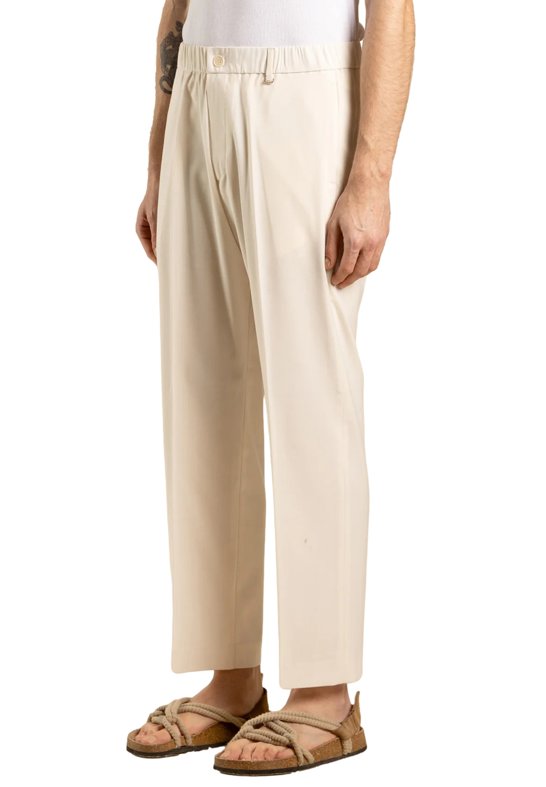 I'M BRIAN PANTALONI GAMBA DRITTA CON ELASTICO IN VITA