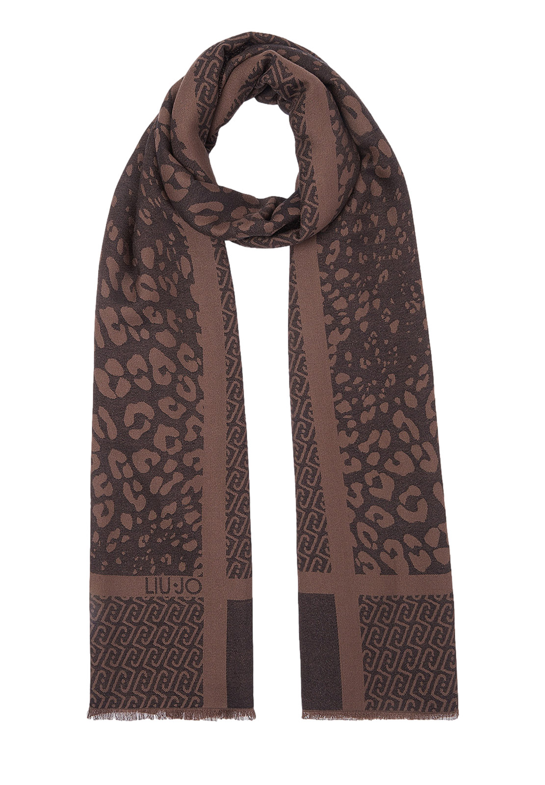 LIU JO STOLA JACQUARD ANIMALIER