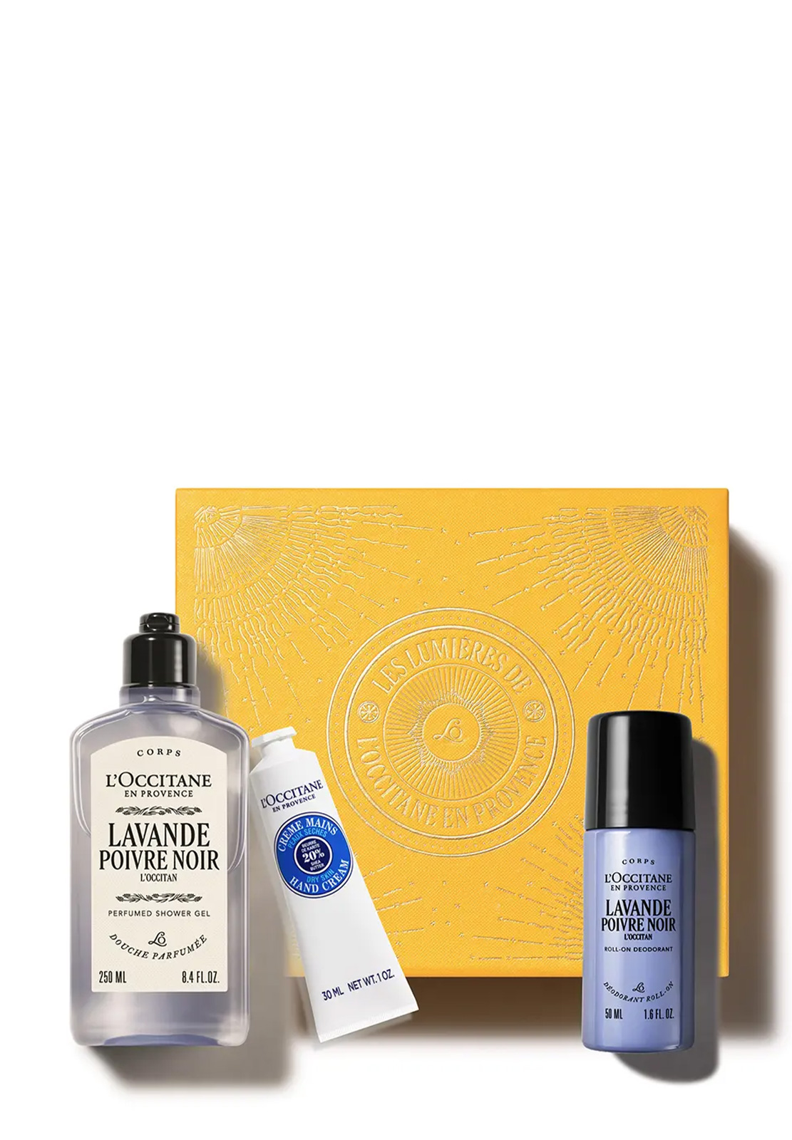 L'OCCITANE COF. CORPO LAVANDE POIVRE NOIR