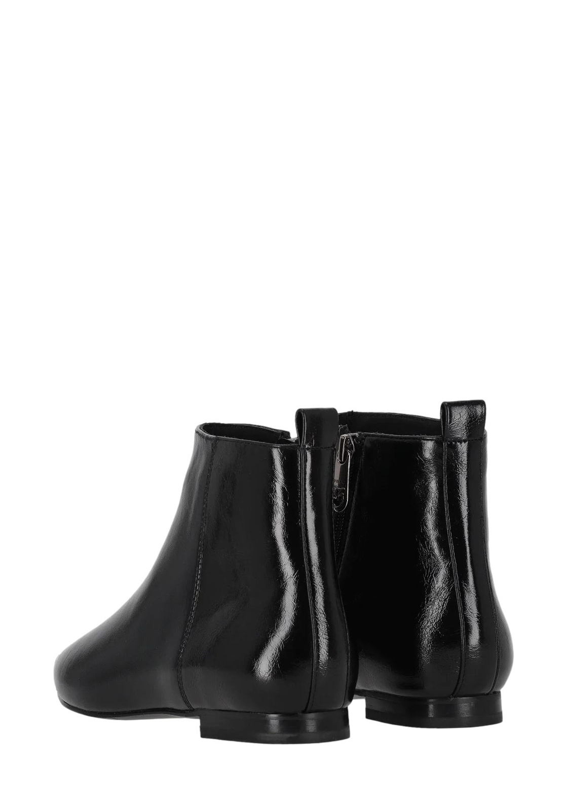 PINKO STIVALE CON PUNTA ARGENTATA