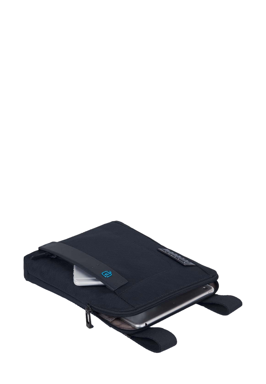 PIQUADRO TRACOLLA IN TESSUTO E PELLE P16