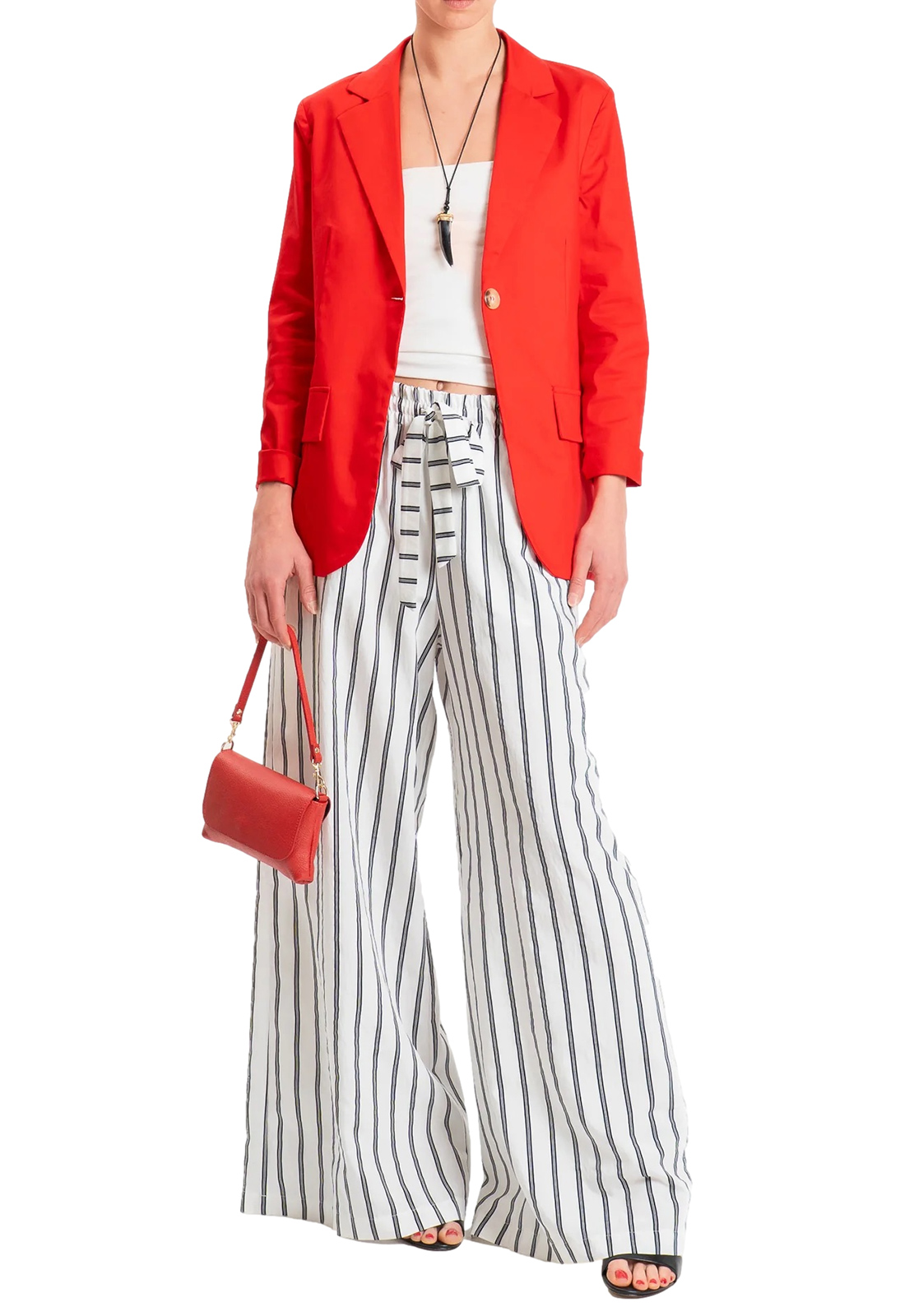 TENSIONE IN PANTALONE A RIGHE