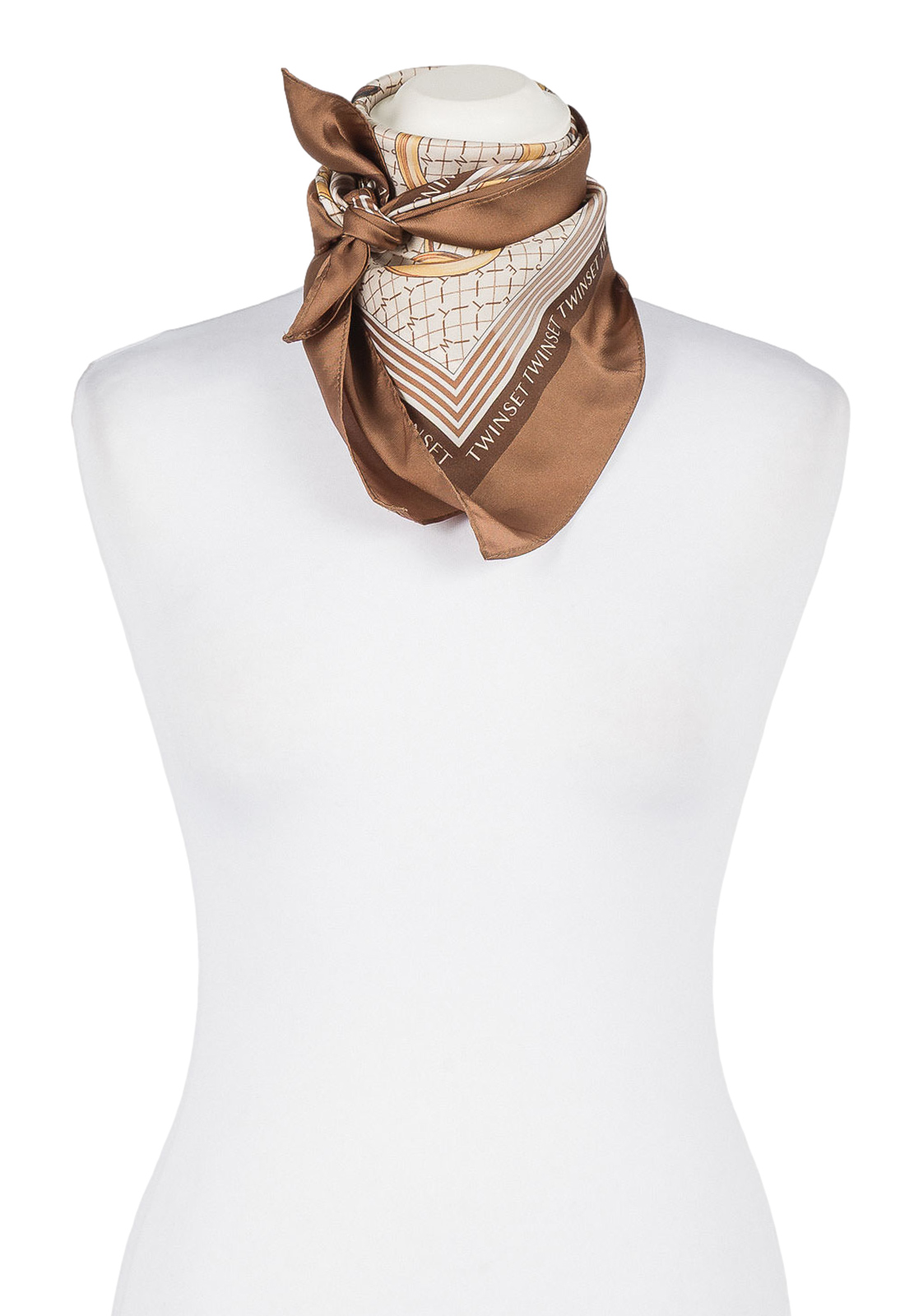 TWINSET FOULARD IN TESSUTO STAMPATO