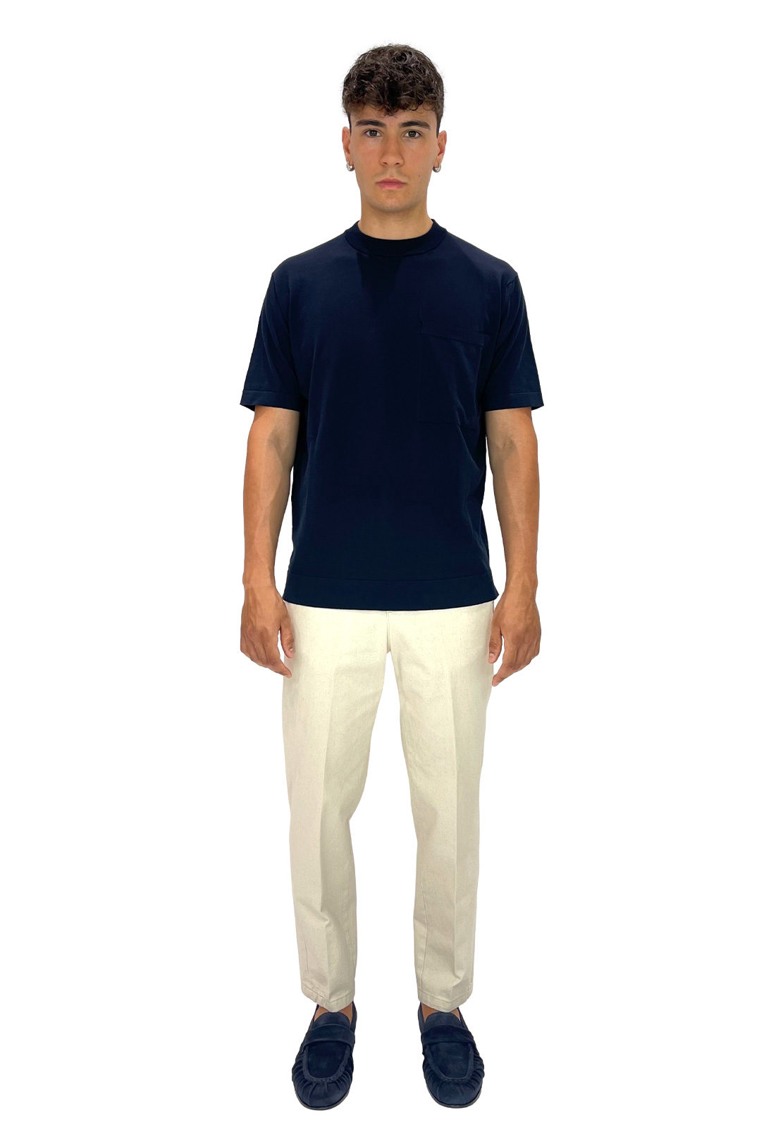 FILIPPO DE LAURENTIIS T-SHIRT CON TASCONE