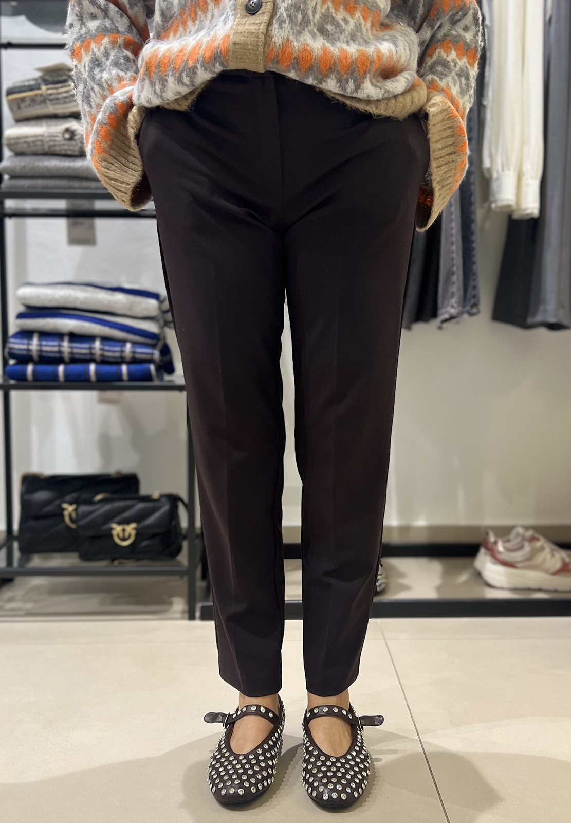 HAVEONE PANTALONE SIGARETTA