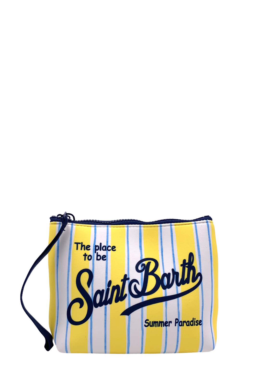 SAINT BARTH POCHETTE ALINE BIG STRIPES