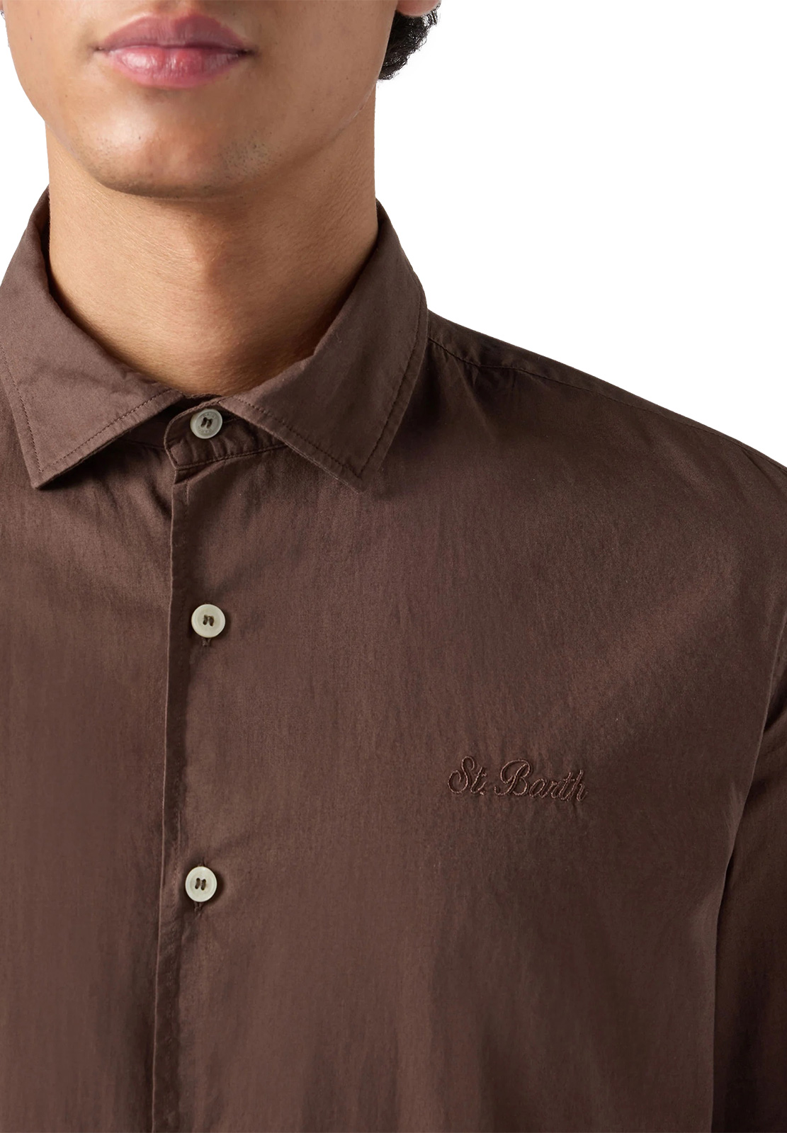 SAINT BARTH CAMICIA IN MUSSOLA DI COTONE