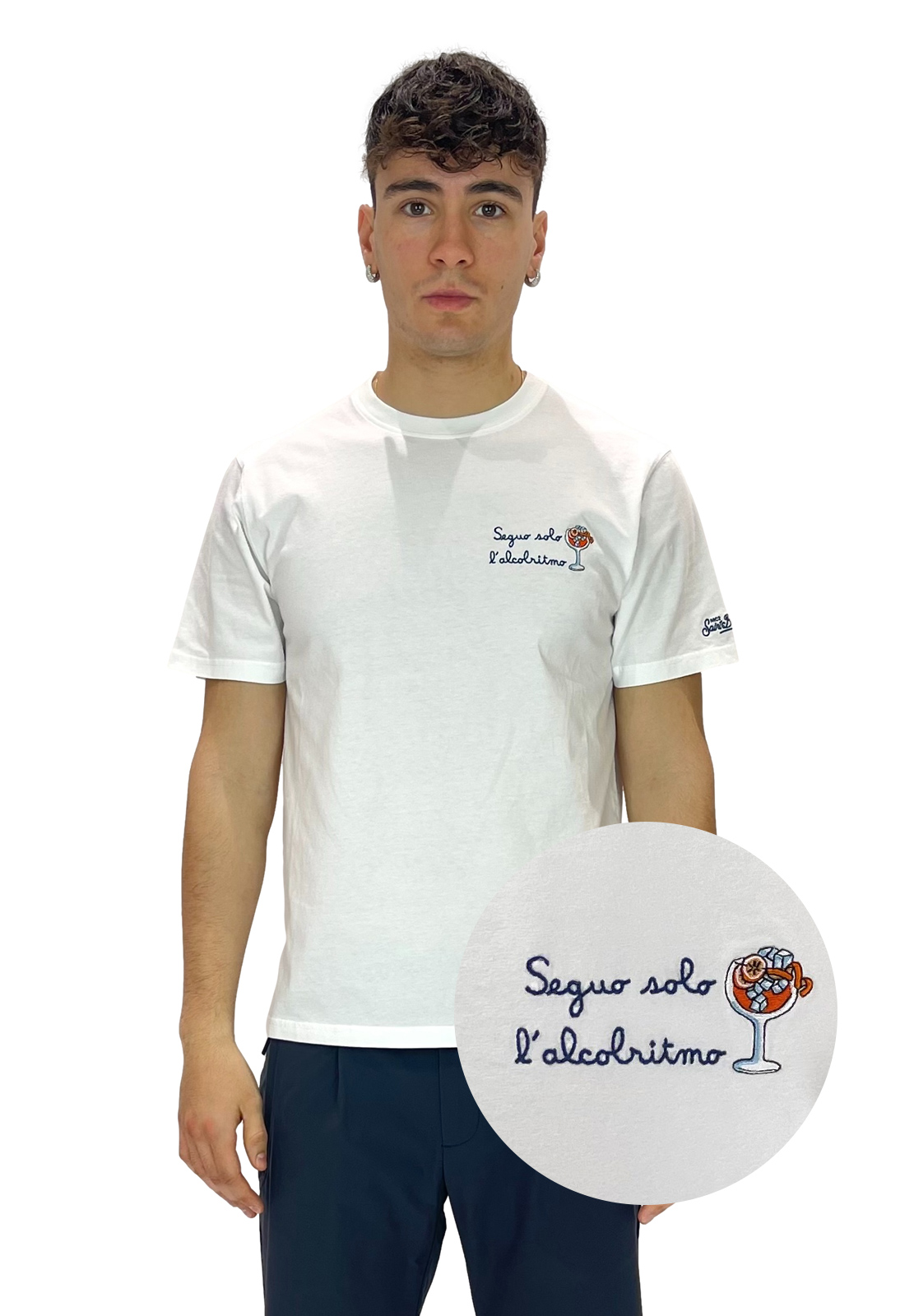 SAINT BARTH T-SHIRT ALCORITMO