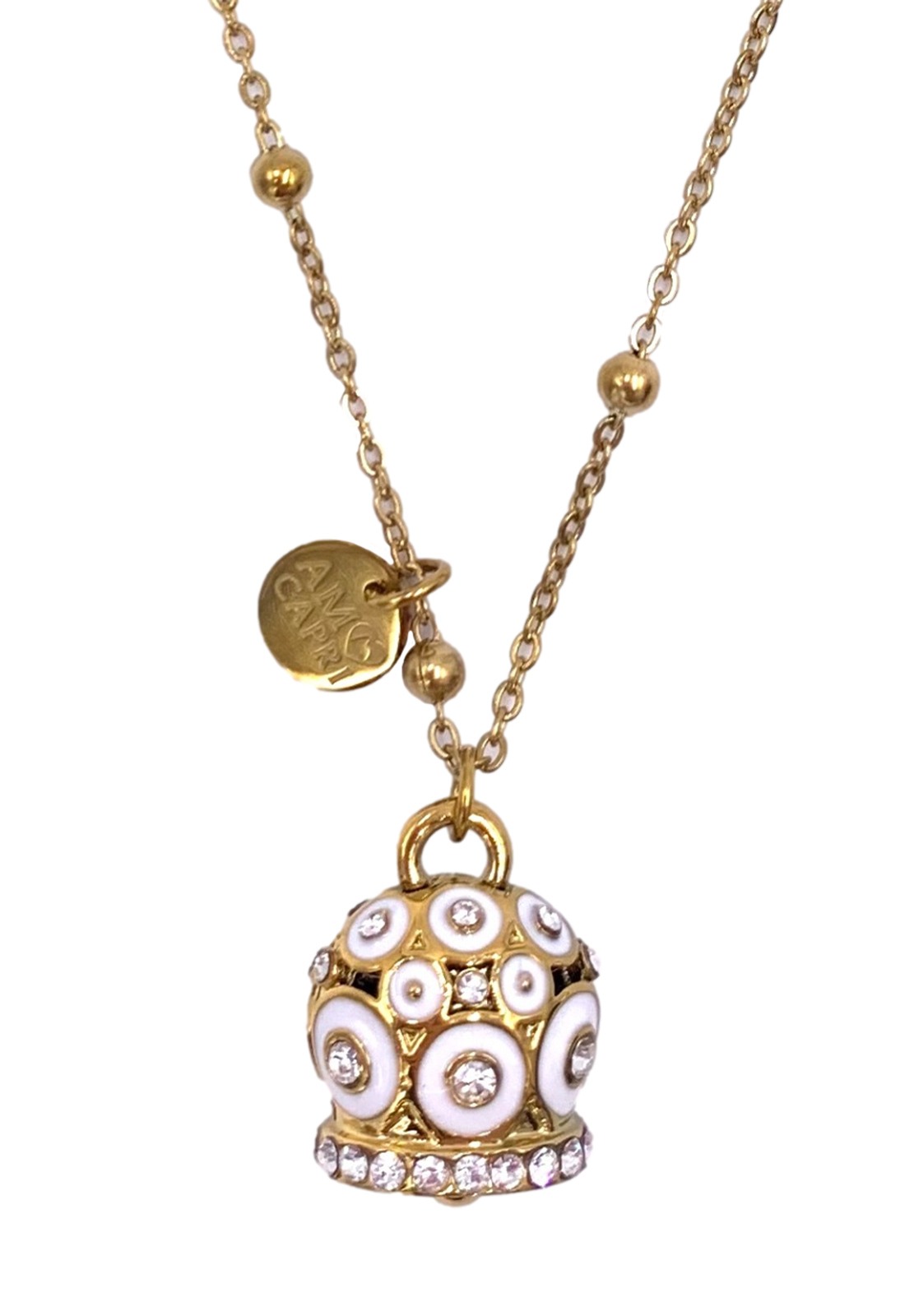 AMO CAPRI COLLANA CAMPANELLA POIS