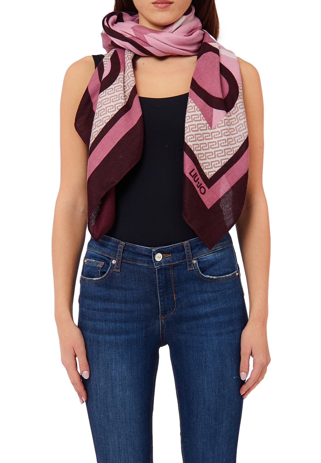 LIU JO FOULARD CON LOGO