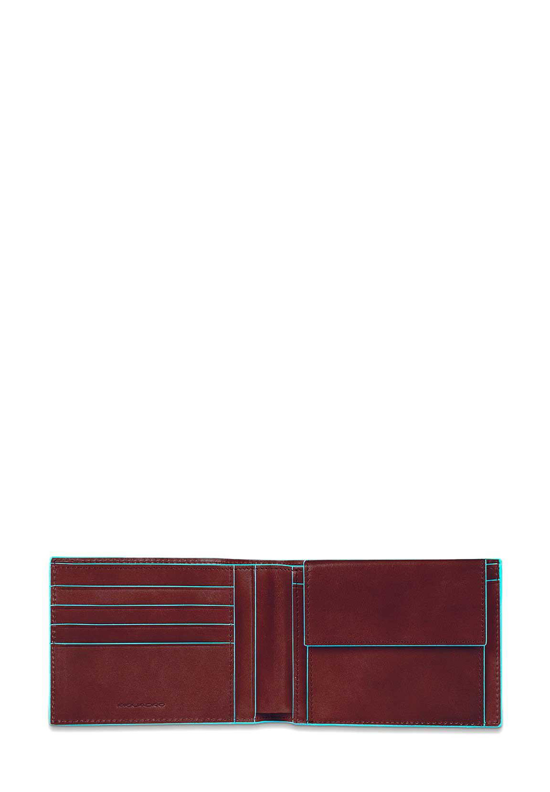 PIQUADRO BLUE SQUARE PORTAFOGLI CON PORTAMONETE