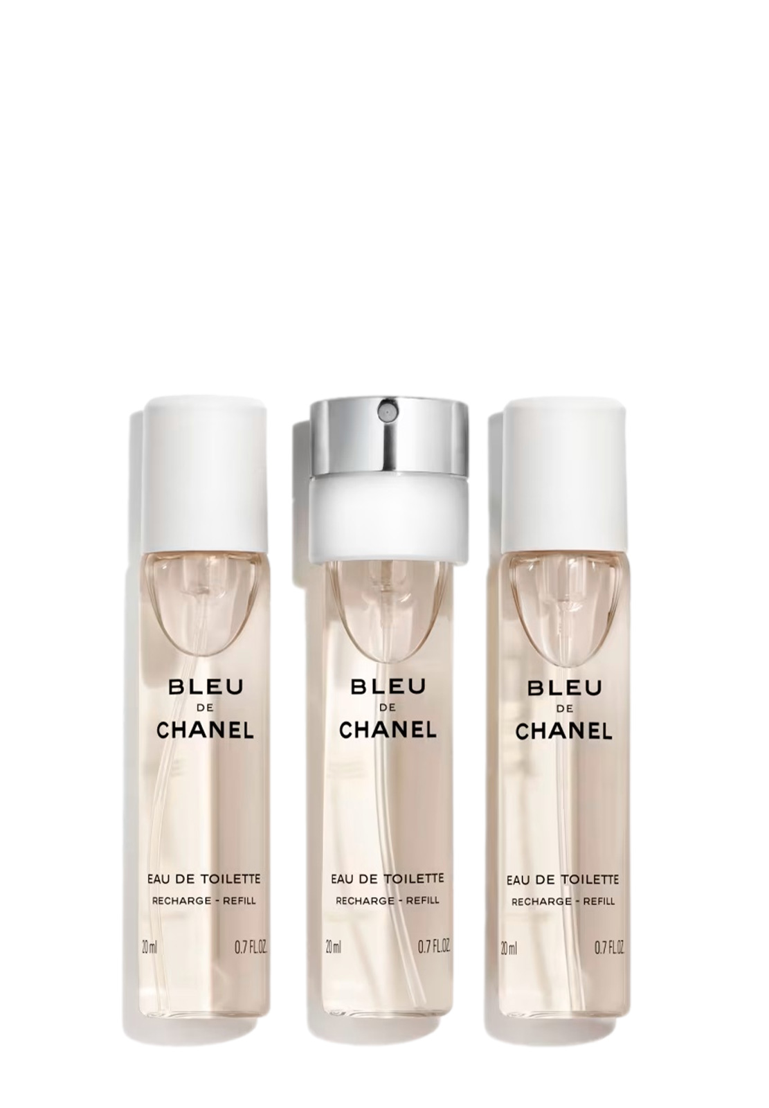 CHANEL BLEU DE CHANEL EDT 3 RECHARGES POUR VAPORISATEUR