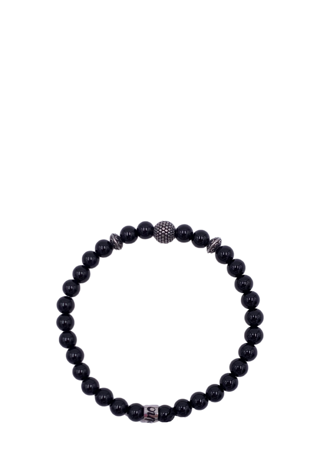 MANCINO BRACCIALE ELASTICO PIETRE NATURALI 6MM