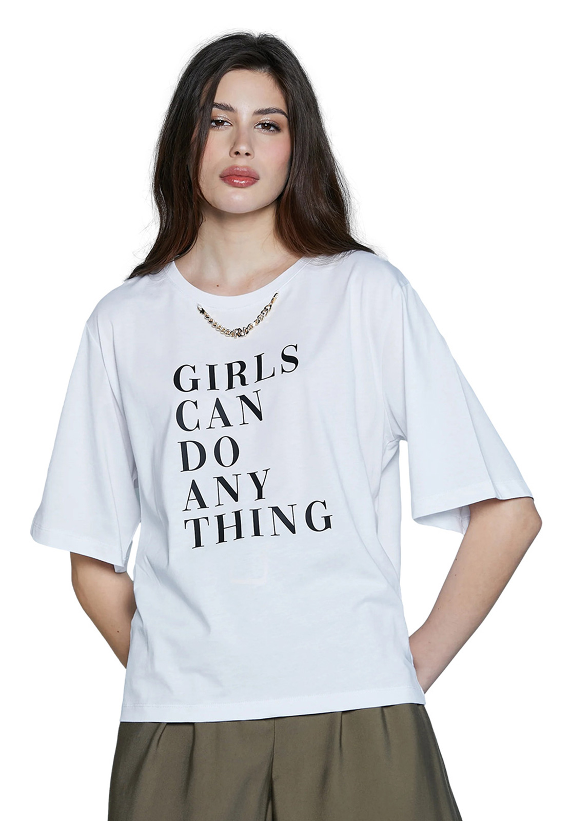 RELISH T-SHIRT ESTEPONA CON CATENA