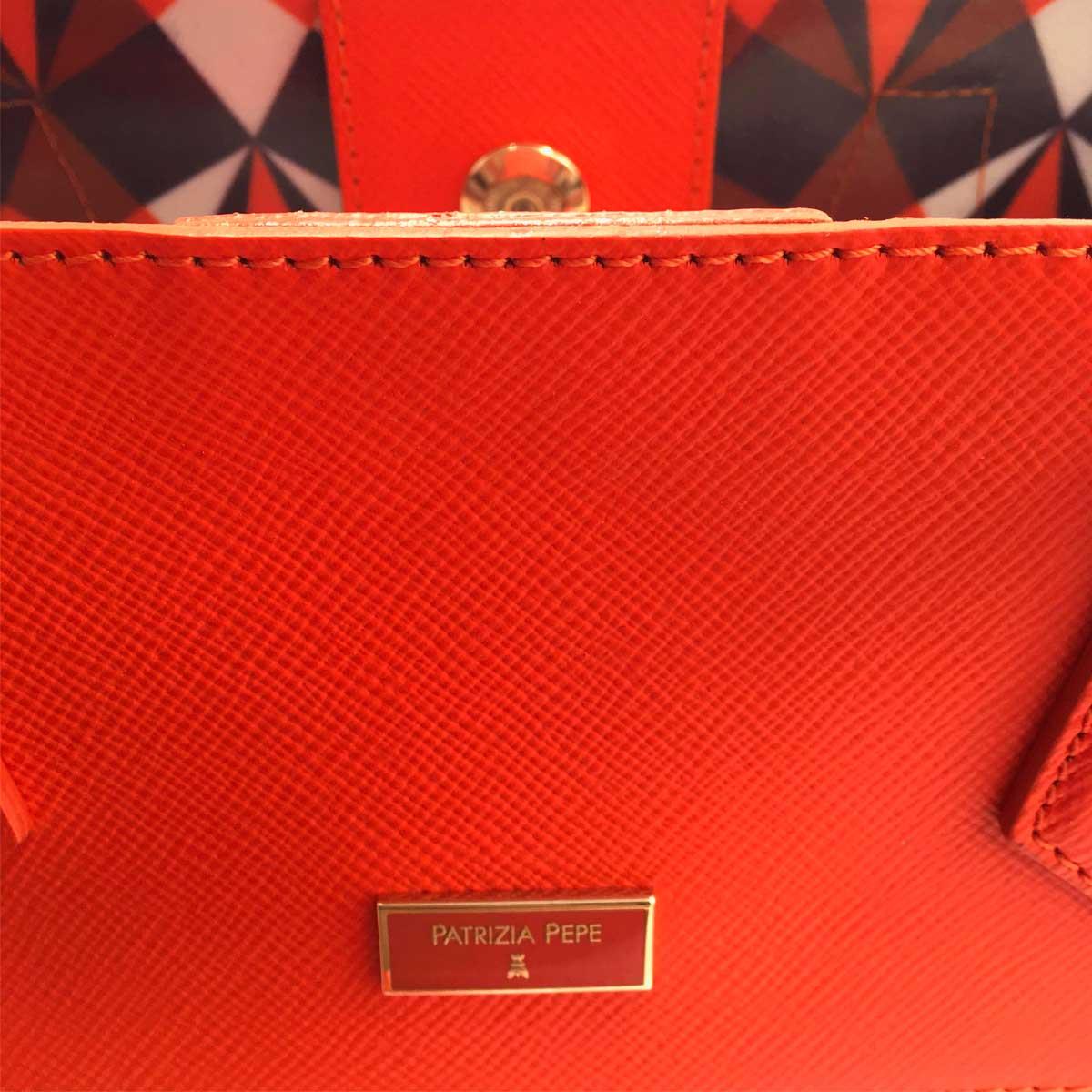 PATRIZIA PEPE SHOPPING PICCOLA A MANO IN PELLE