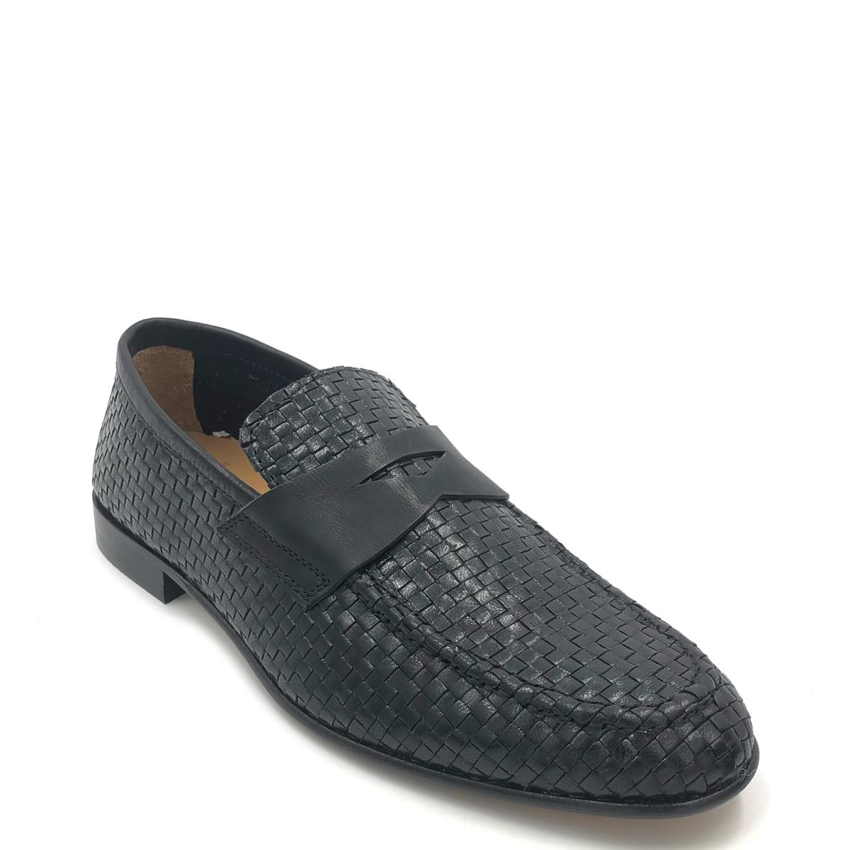 MANIFATTURE ETRUSCHE  MOCASSINO INTRECCIATO
