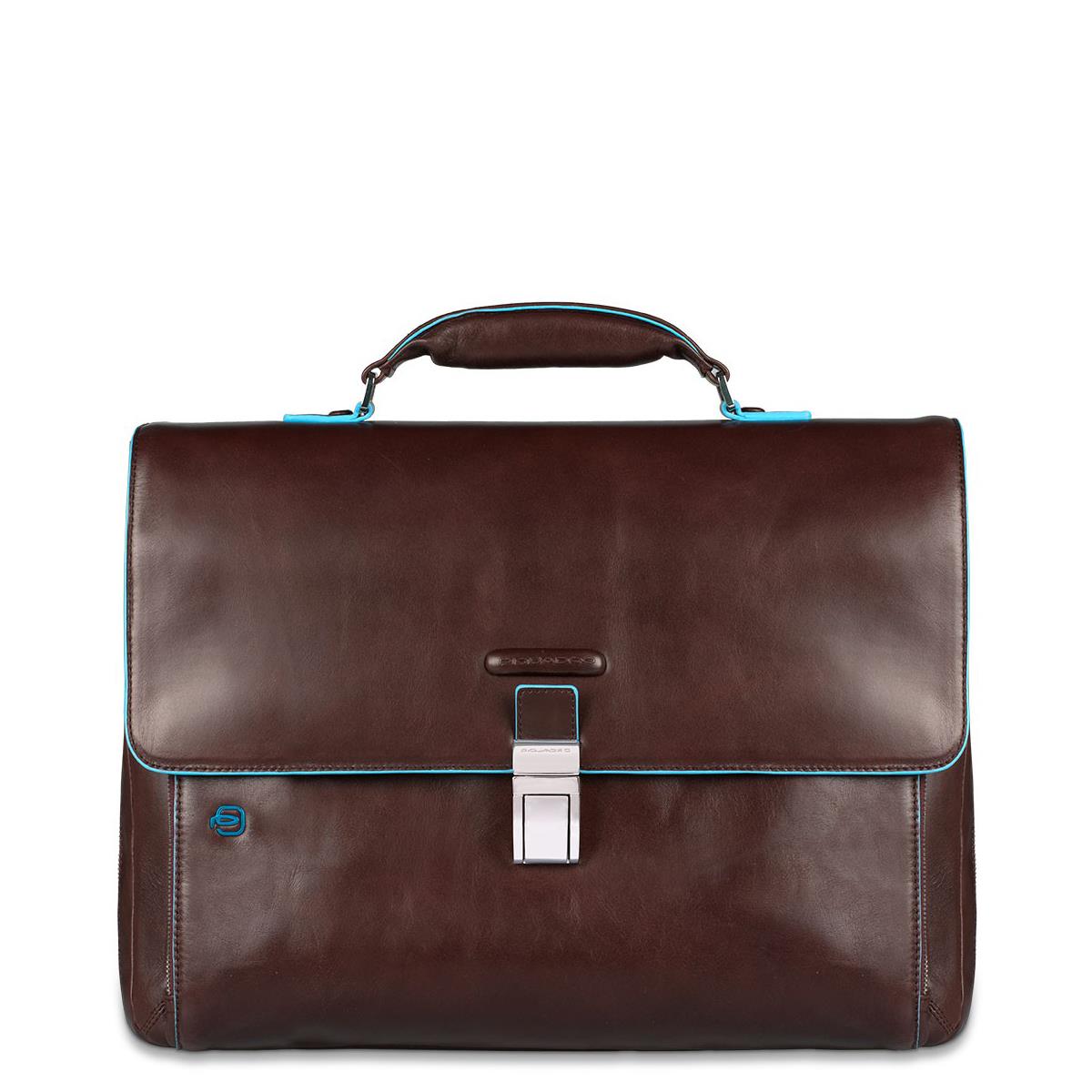 PIQUADRO BLUE SQUARE CARTELLA PELLE