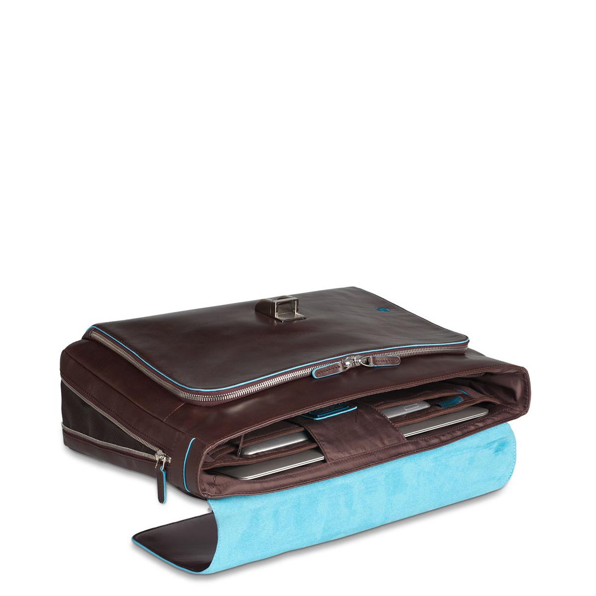 PIQUADRO BLUE SQUARE CARTELLA PELLE