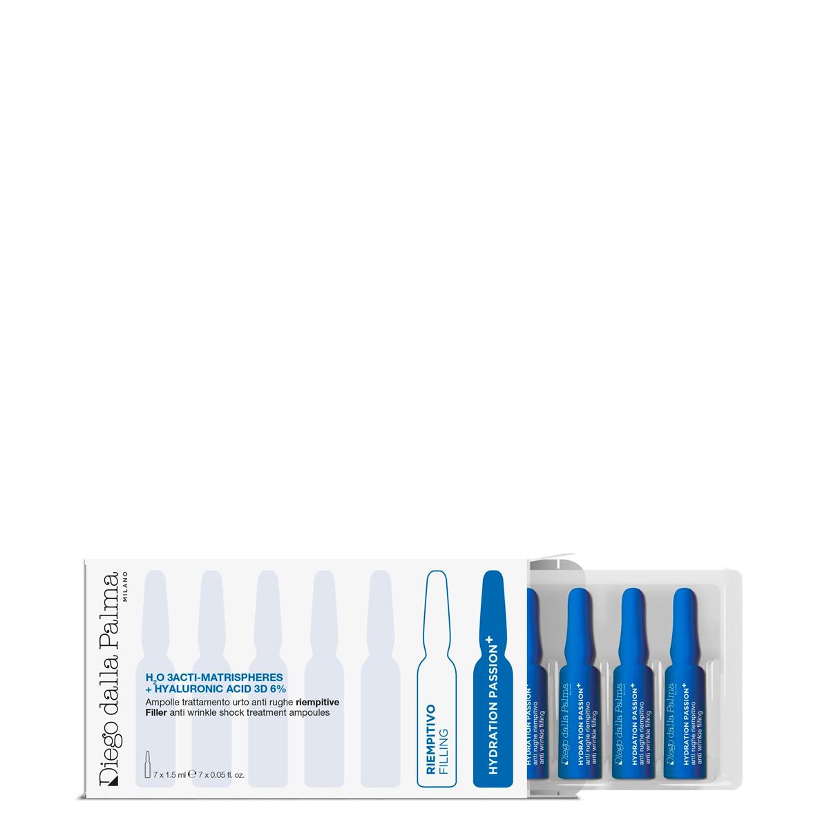 DIEGO DALLA PALMA AMPOLLE TRATT. URTO ANTIRUGHE RIEMPITIVE 7 X 1,5ML