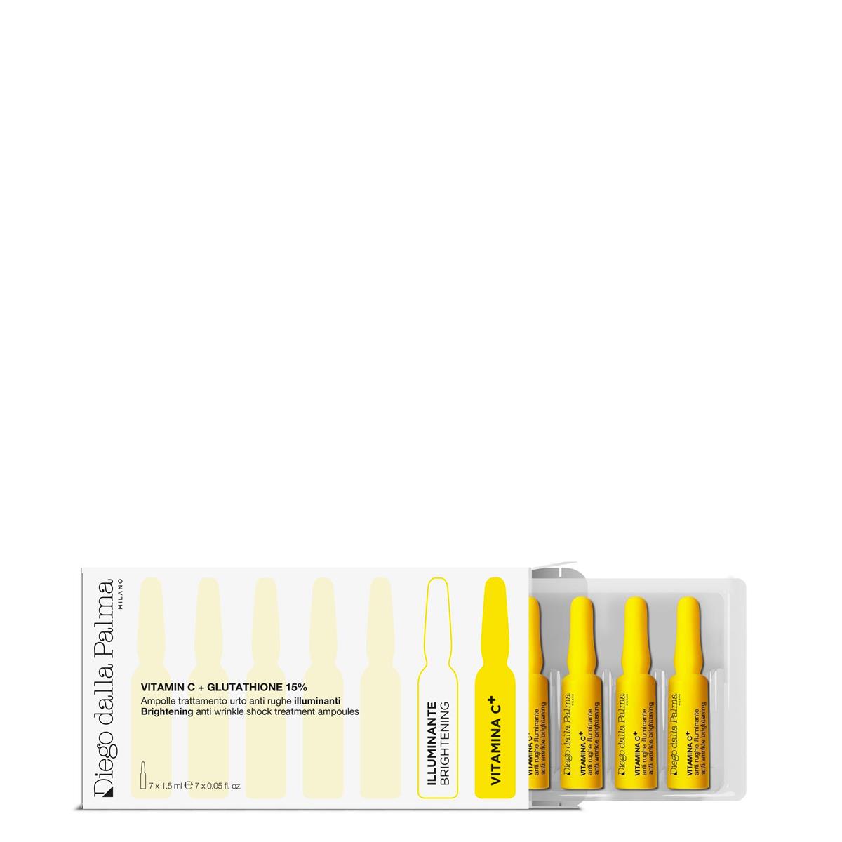 DIEGO DALLA PALMA AMPOLLE TRAT. URTO ANTIRUGHE ILLUMINANTI 7 X 1,5ML
