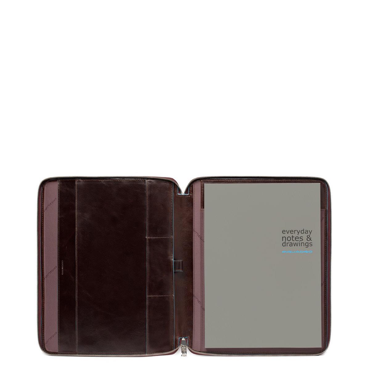 PIQUADRO BLUE SQUARE PORTABLOCCO PELLE