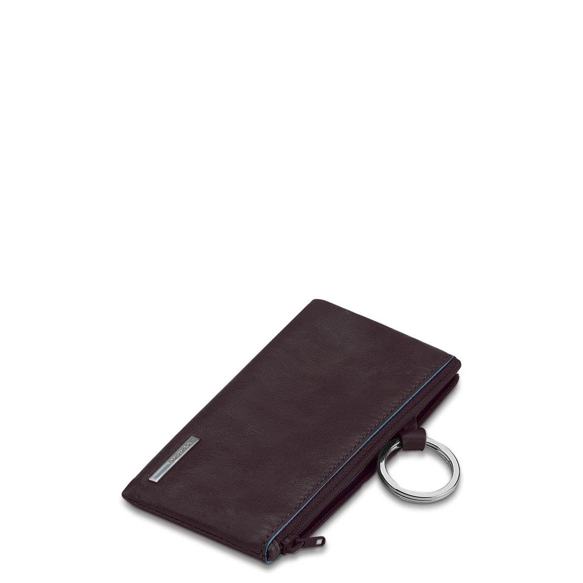 PIQUADRO BLUE SQUARE PORTACHIAVI PELLE