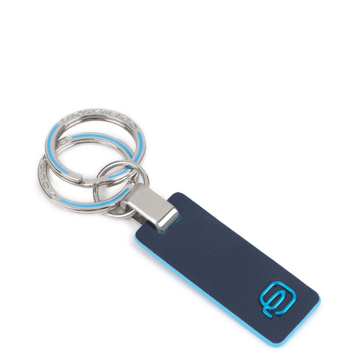 PIQUADRO BLUE SQUARE PORTACHIAVI PELLE