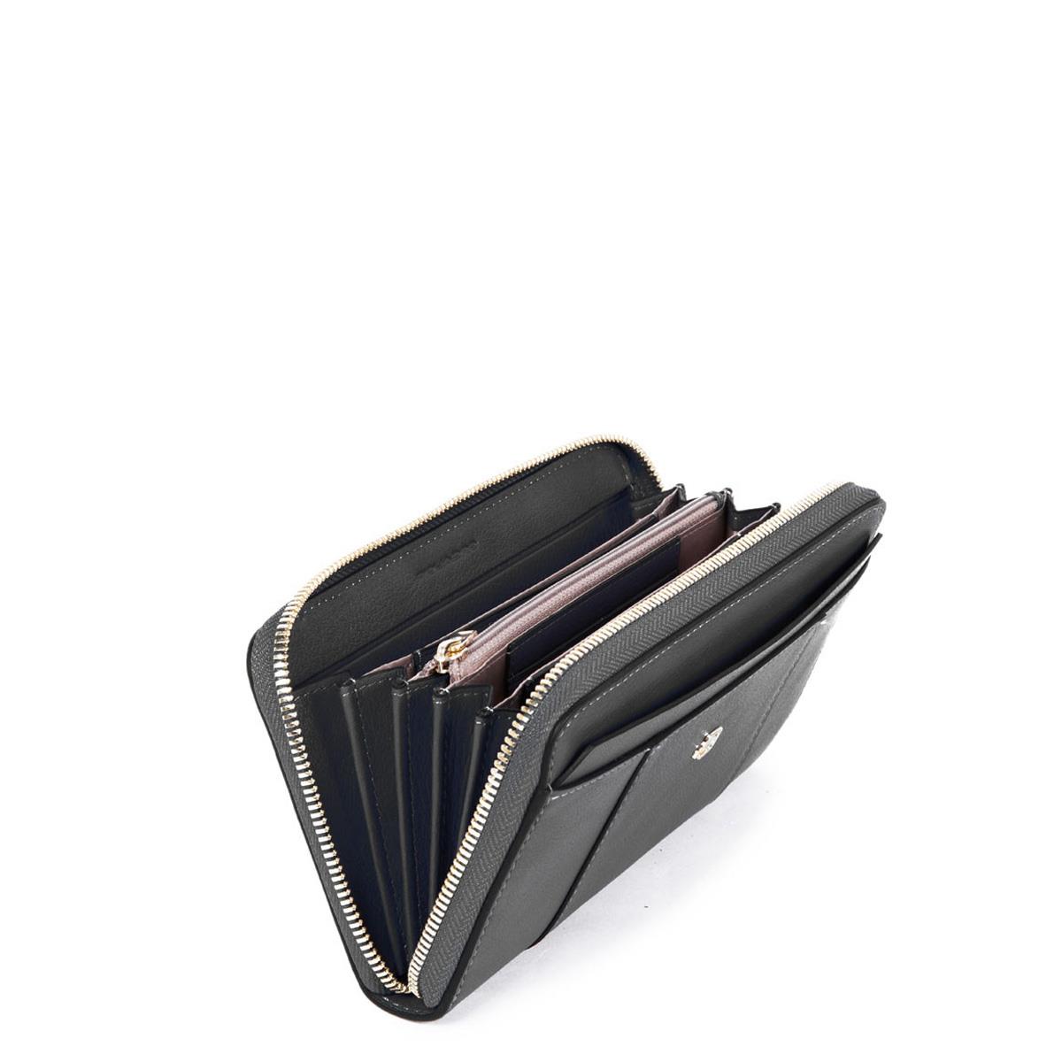 PIQUADRO PORTAFOGLI 4 SOFFIETTI CON ZIP