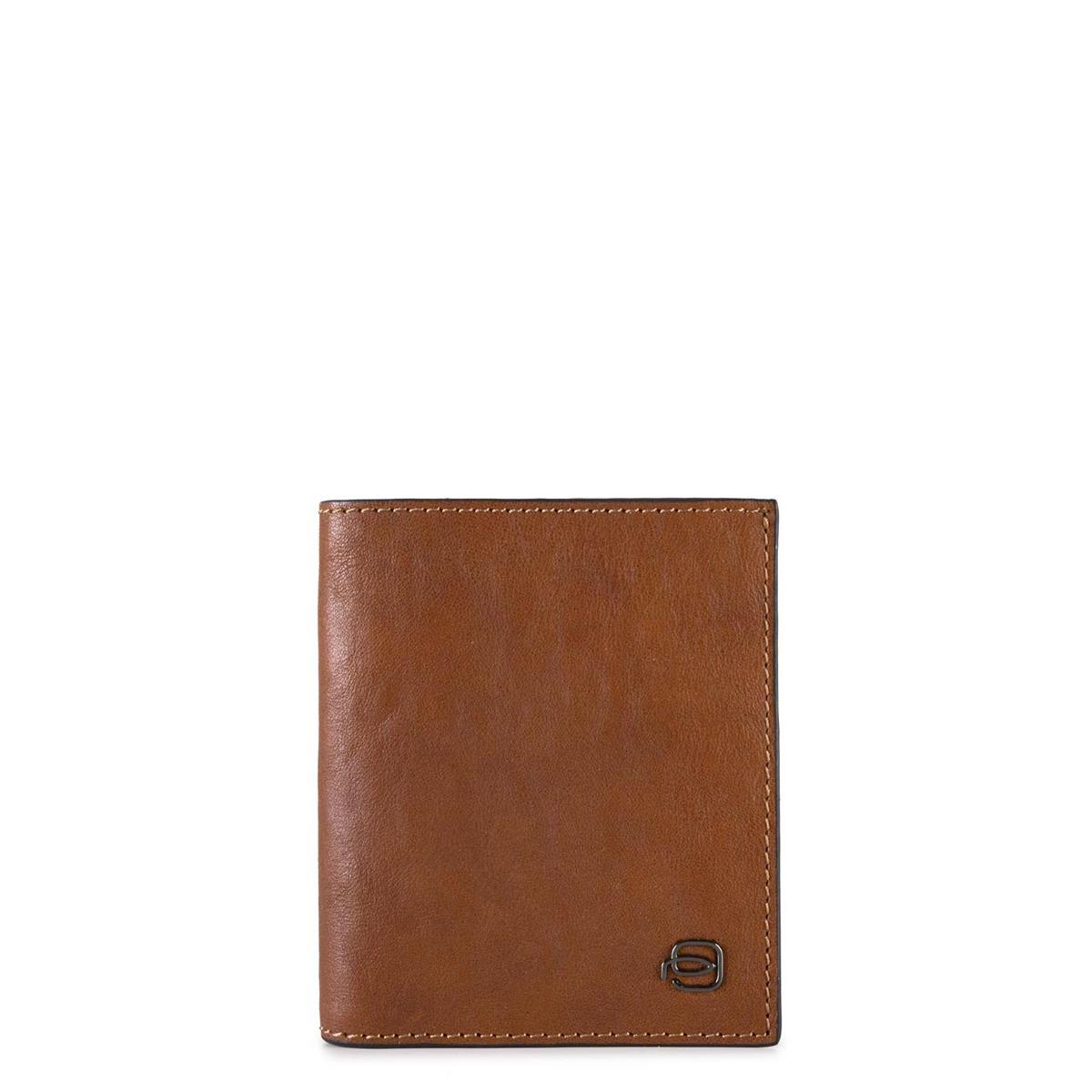 PIQUADRO PORTACARTE VERTICALE BLACK SQUARE