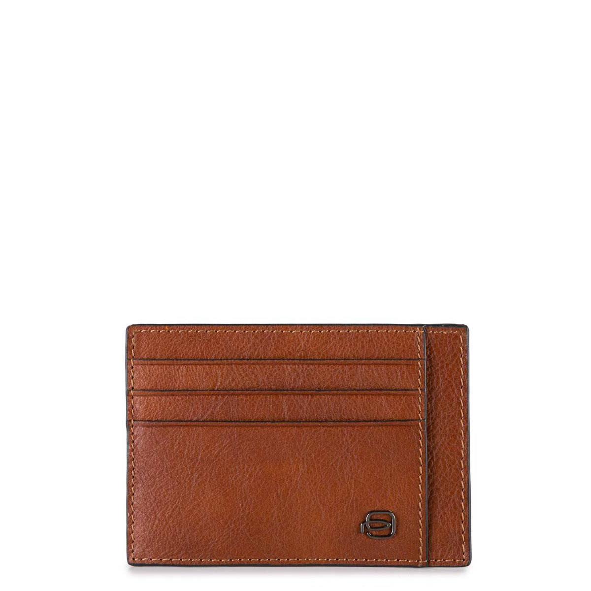PIQUADRO BUSTINA PORTACARTE BLACK SQUARE